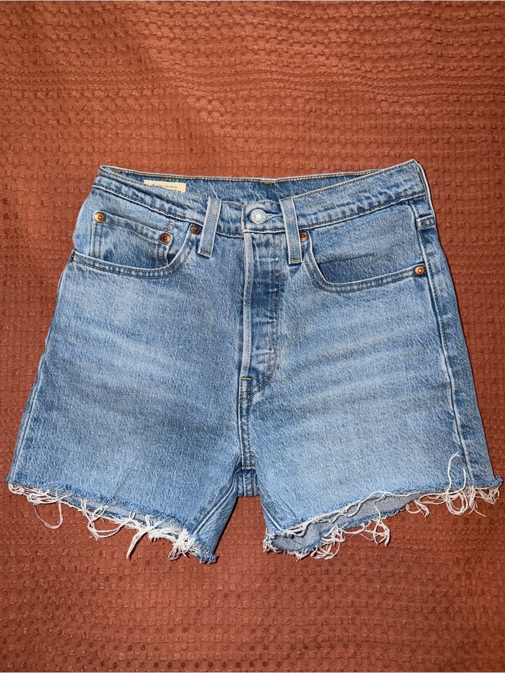 Levi’s Light Blue Denim Shorts